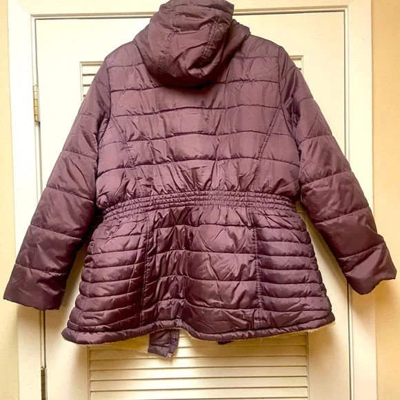 Pink Platinum - Winter Coat; Puffer; 2X - Picture 2 of 4